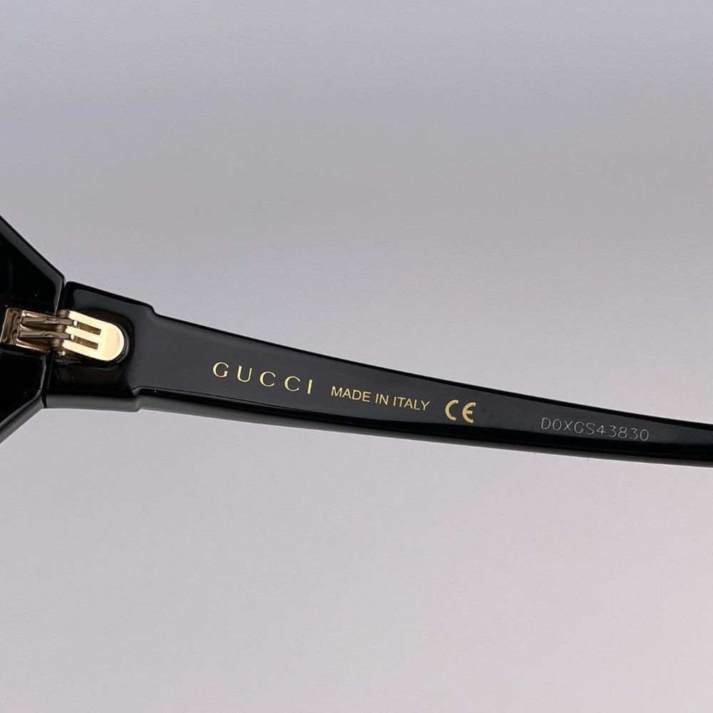 Gucci GG0876S 001 Sunglasses  Black Gray Gradient Oversized Women - Picture 6 of 10